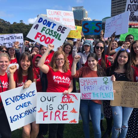 Global climate strike in Sydney