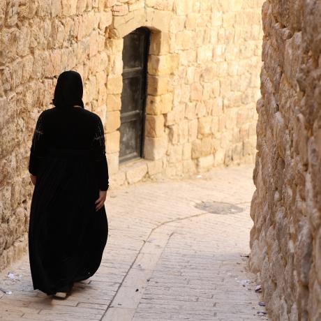 ActionAid supports women in H2, Hebron where where daily life is shaped by checkpoints, closures, violence, and constant uncertainty. 